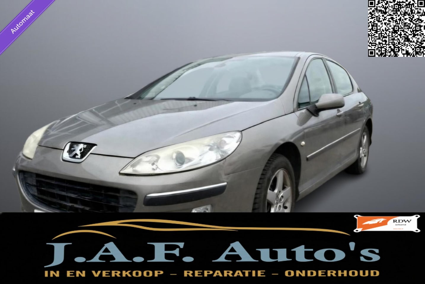 Peugeot 407 - 1.8-16V Automaat Cruise Airco Lage km! - AutoWereld.nl