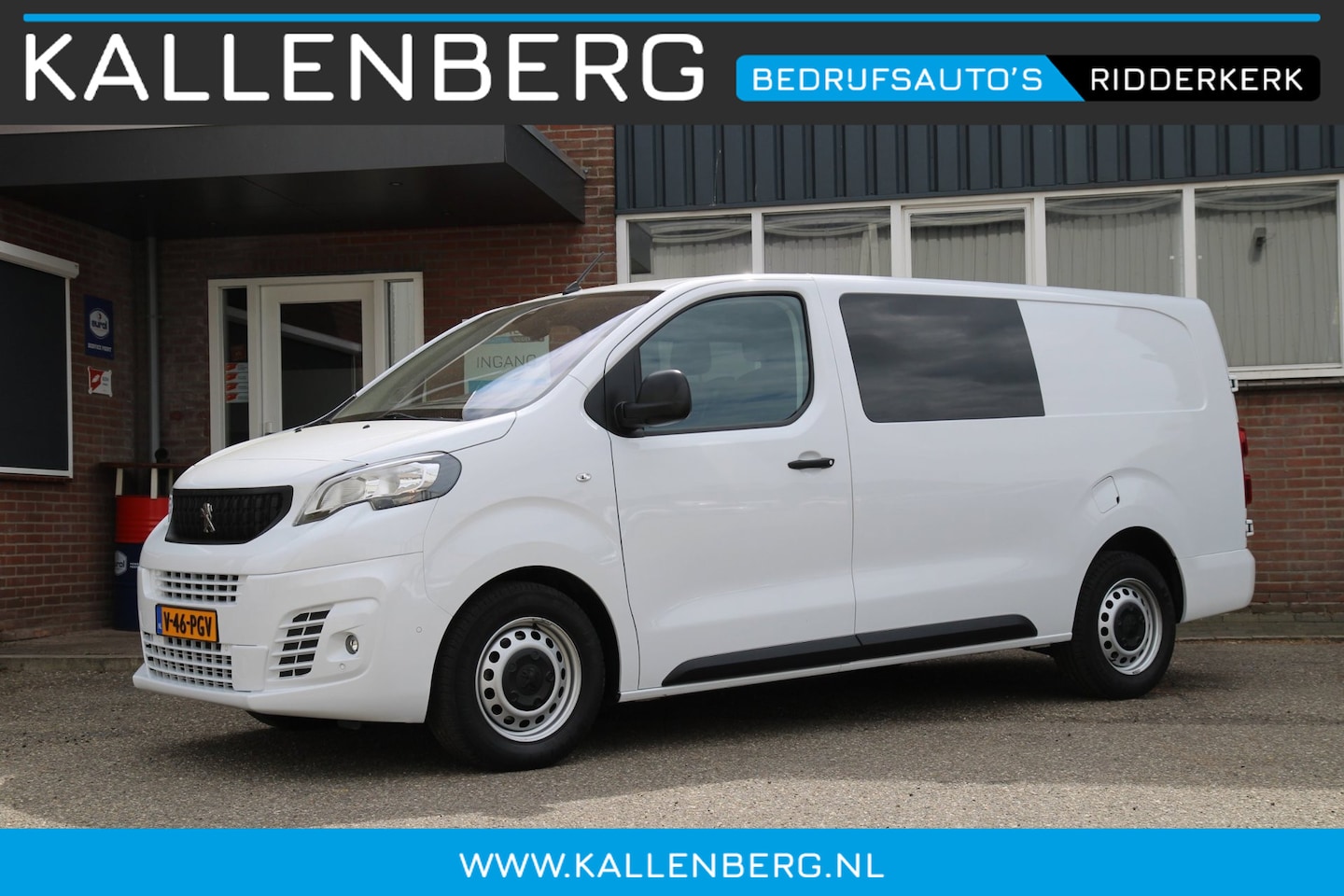 Peugeot Expert - 2.0 BlueHDI 180PK automaat / DC 6 prs / Trekhaak / Camera / Dubbel Cabine - AutoWereld.nl