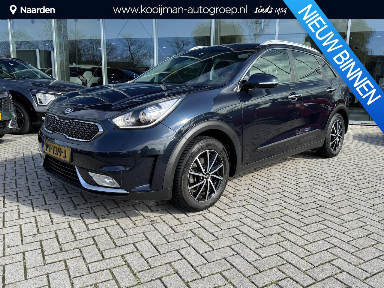 Kia Niro - 1.6 GDi Hybrid First Edition Trekhaak|Nav|Camera|Lmv| Dealer onderhouden!! - AutoWereld.nl