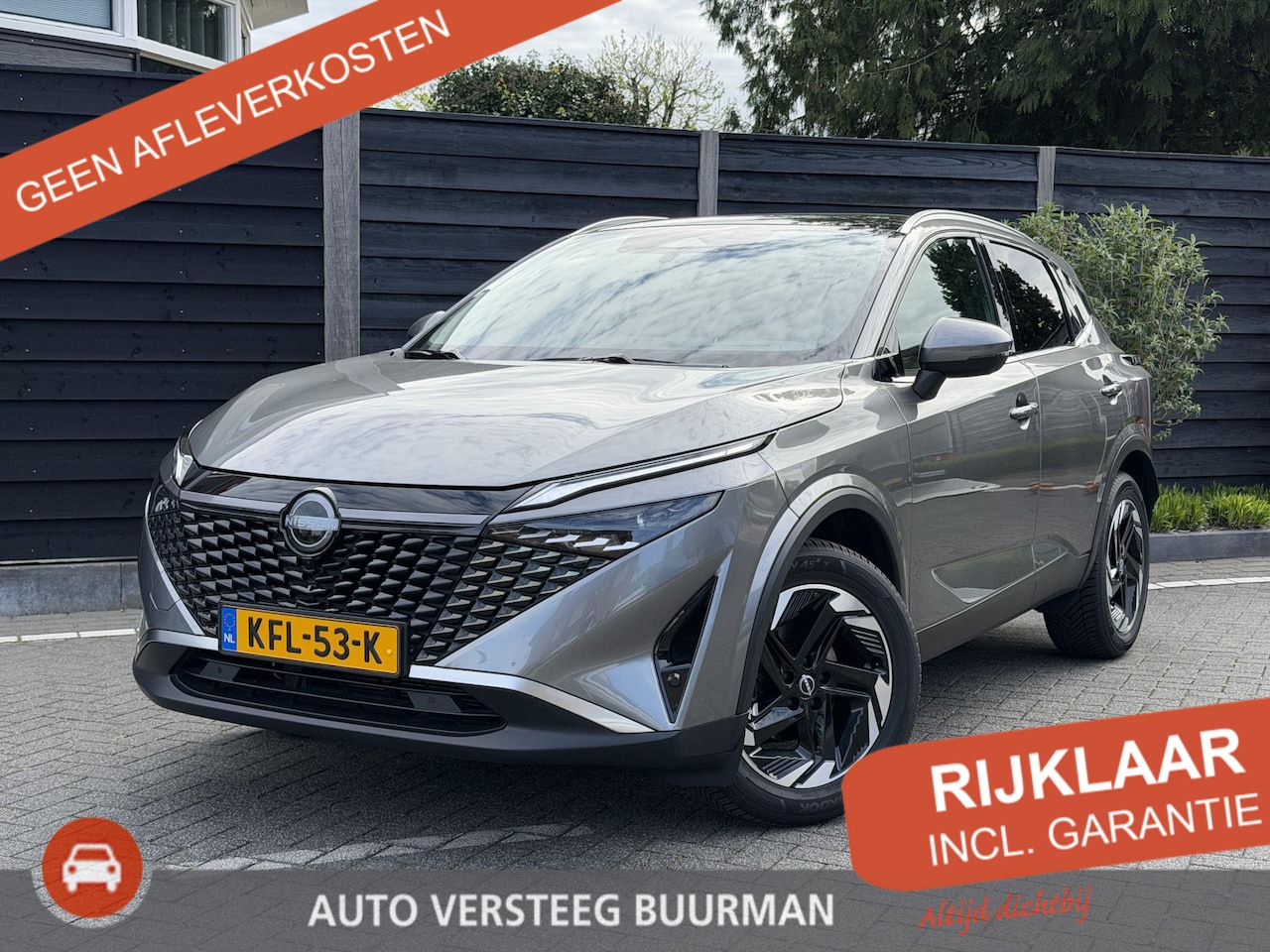 Nissan Qashqai - N-Connecta 1.3 MHEV 158PK Xtronic Automaat Navigatie, Rondomzichtcamera, Keyless, Panorama - AutoWereld.nl