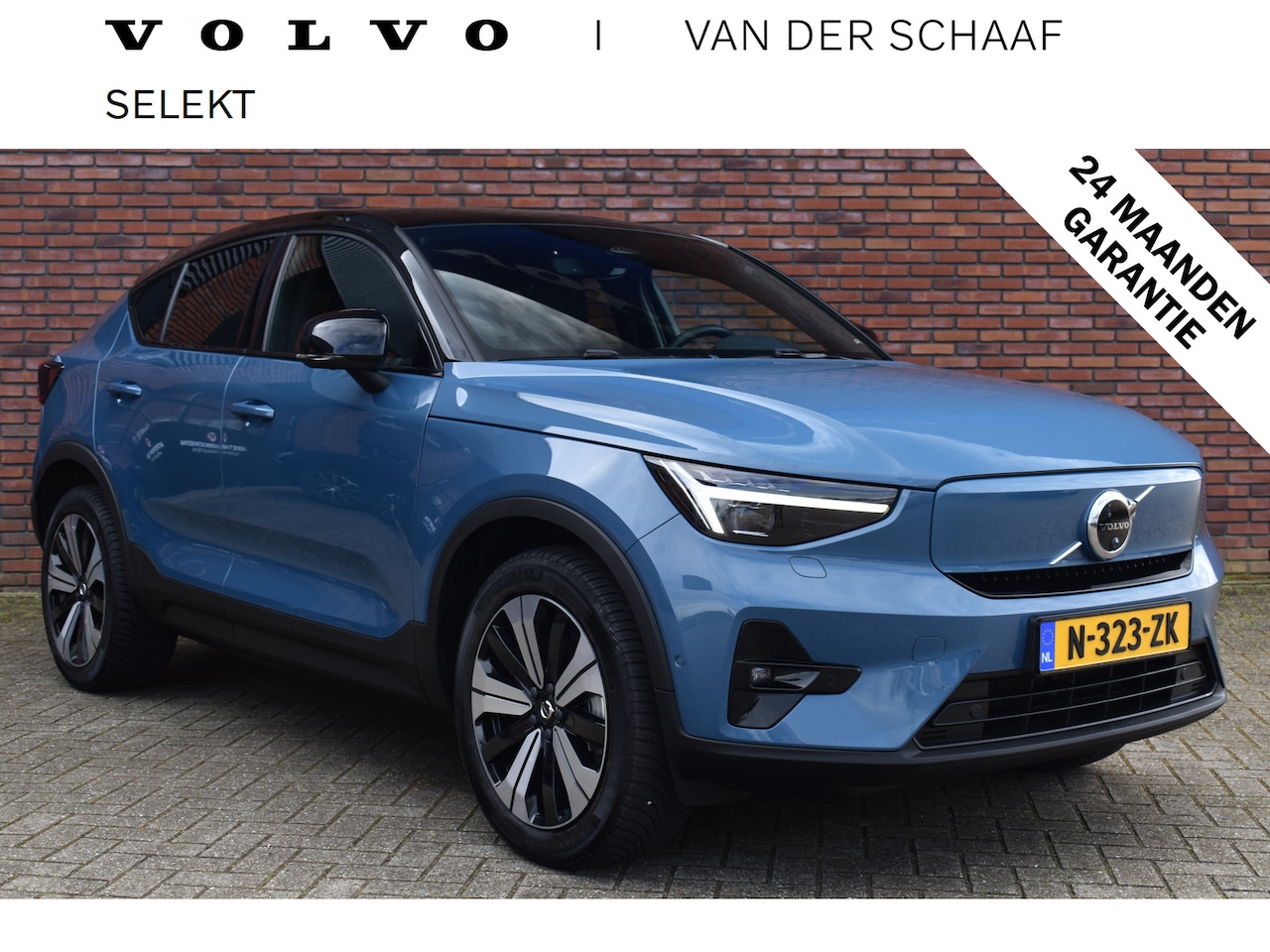 Volvo C40 - Recharge Twin 408PK Intro Edition 78 kWh | 360 graden camera | Trekhaak | Elektrische stoe - AutoWereld.nl