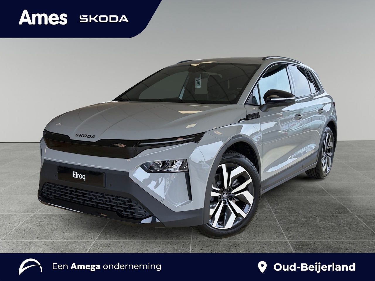Skoda Elroq - 60 Sportline 58kWh 204pk 20" LM velgen | Achteruitrijcamera | Adaptive cruise control - AutoWereld.nl