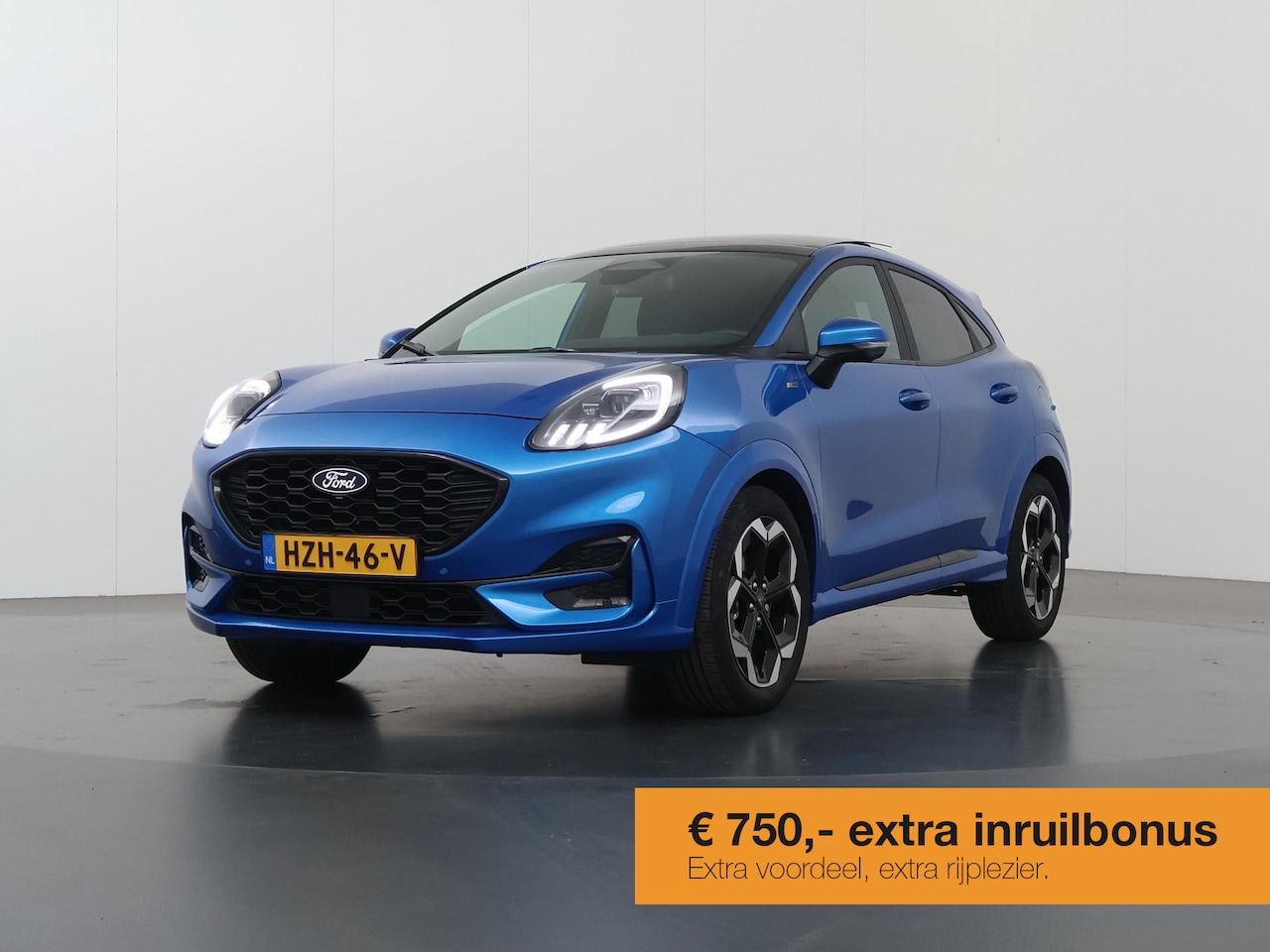 Ford Puma - 1.0 EcoBoost Hybrid ST-Line X | Trekhaak | Panoramadak  | Winterpakket | Cruise Control Ad - AutoWereld.nl