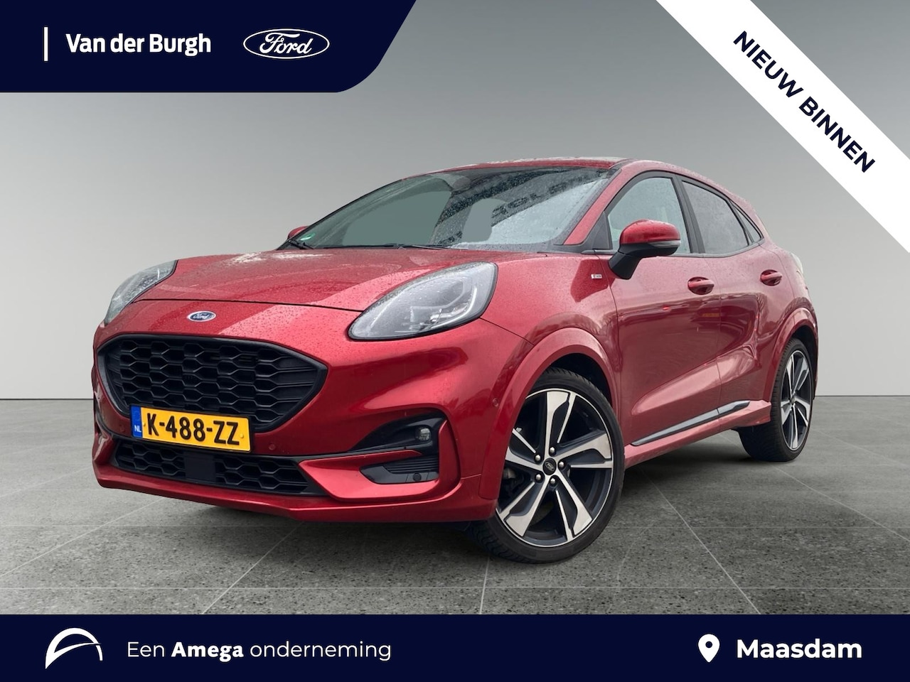 Ford Puma - ST-Line X 1.0 EcoBoost Hybrid Driver Assistance Pack - Design Pack - 19" lichtmetalen velg - AutoWereld.nl