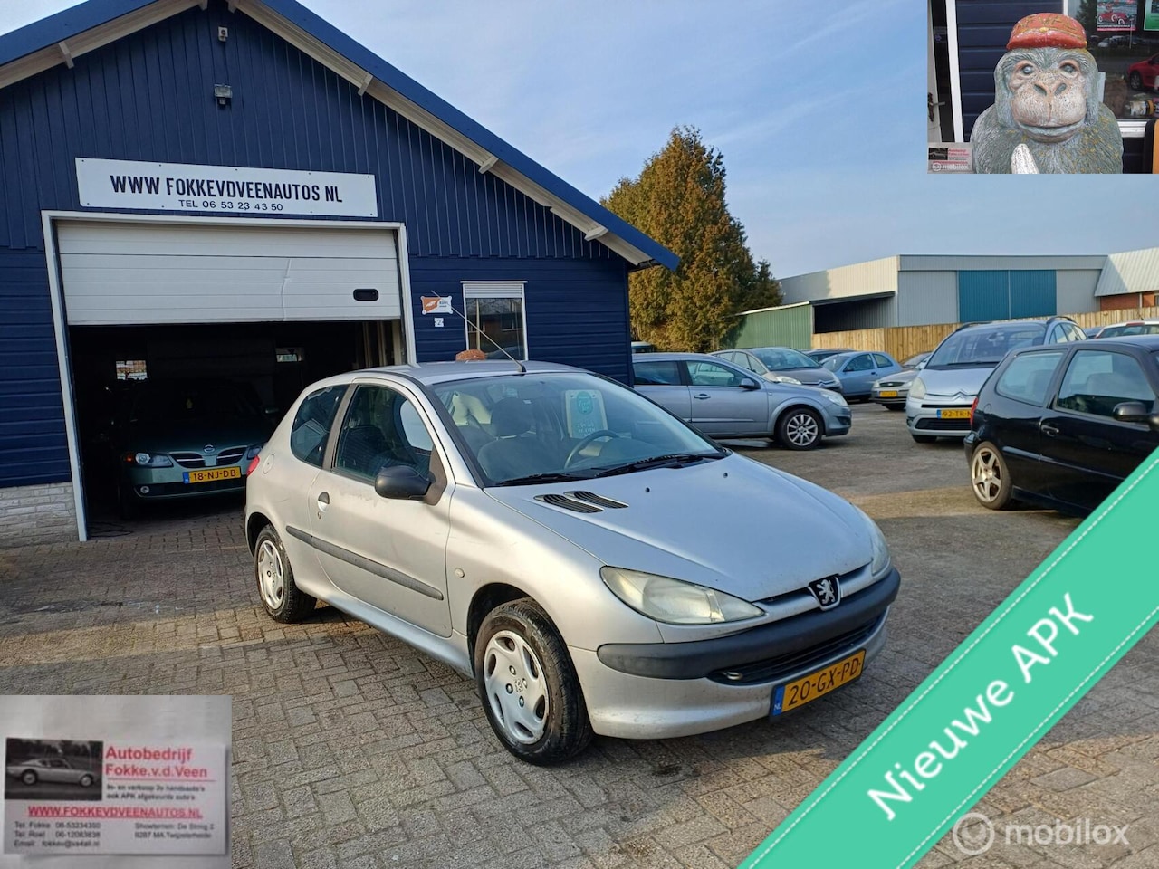 Peugeot 206 - 1.4 XR Garantie, alle inruil mogelijk - AutoWereld.nl