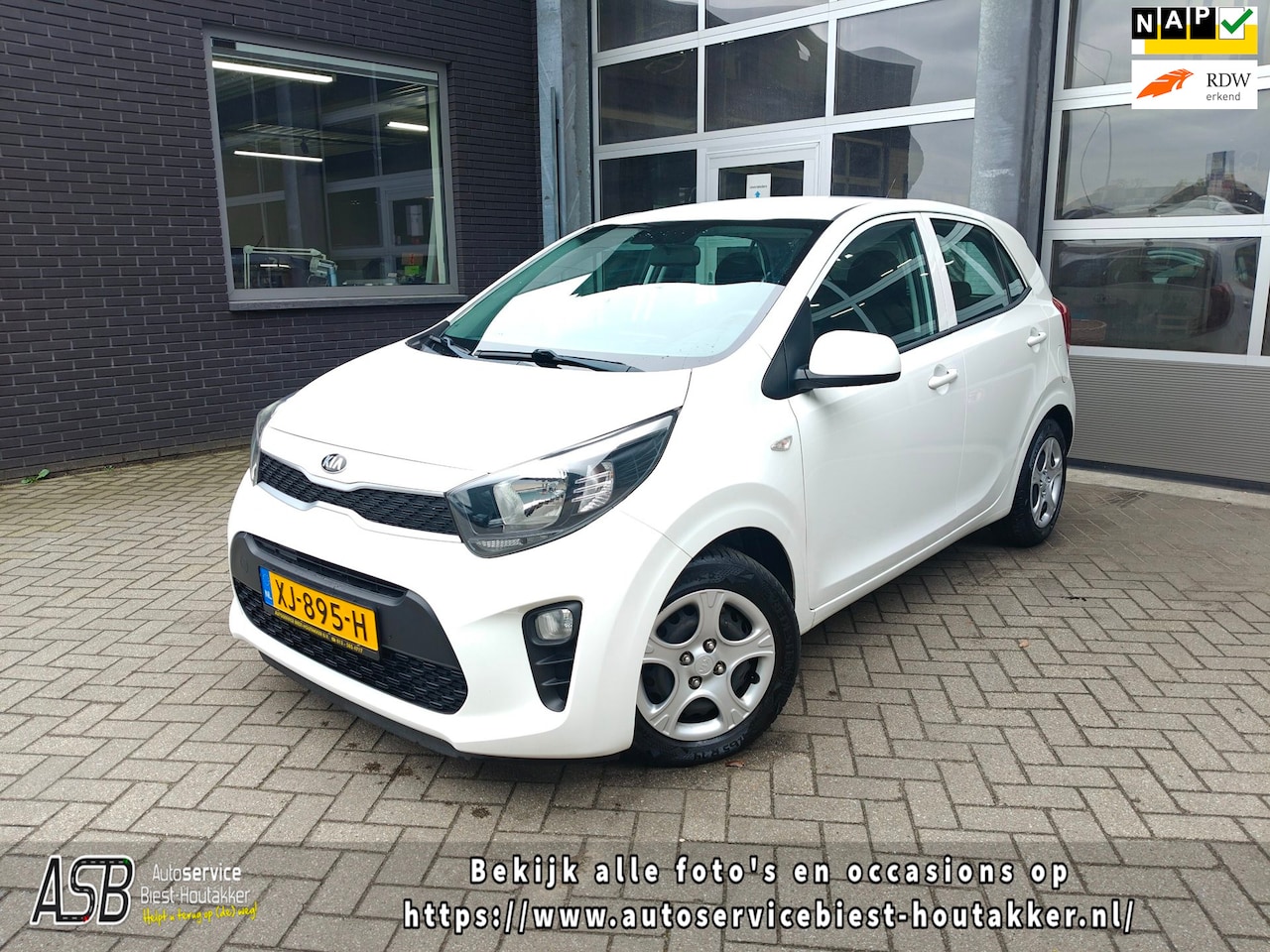 Kia Picanto - 1.0 CVVT EconomyPlusLine 5-deurs | Airco | Bluetooth | Onderhoudshistorie bekend - AutoWereld.nl