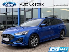 Ford Focus Wagon - 1.0 EcoBoost Hybrid ST Line 155PK Automaat Winterpack Cruise Camera Parkeersensoren Climat