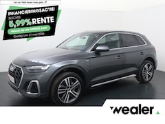 Audi Q5 - 50 TFSI e S edition | 299 PK | SoH 100% | Adaptive cruise control | Dodehoek detectie | Cl