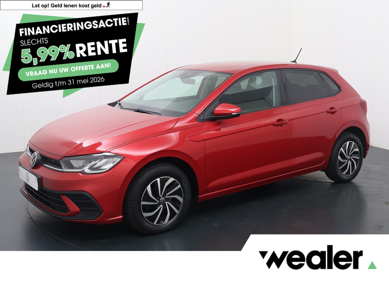 Volkswagen Polo - 1.0 TSI Life | 95 PK | Adaptive cruise control | Parkeersensoren | Apple Carplay/Android A - AutoWereld.nl