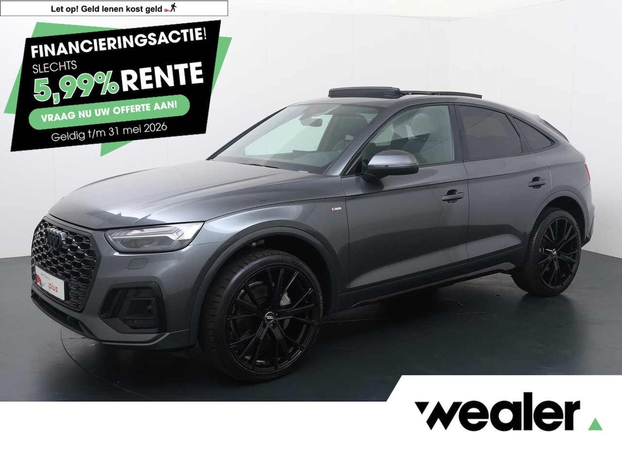 Audi Q5 Sportback - 40 TFSI S edition | 204 PK | Automaat | Panoramadak | Adaptive cruise control | Matrix LED - AutoWereld.nl