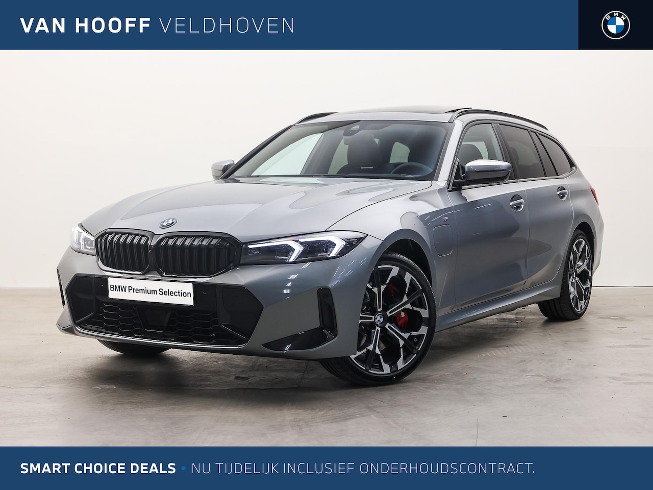 BMW 3-serie Touring - 330e High Executive M Sport Automaat / Panoramadak / Sportstoelen / M Adaptief onderstel / - AutoWereld.nl