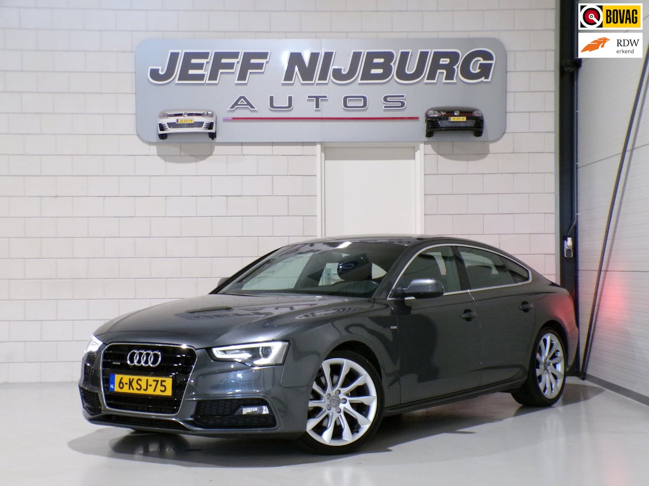 Audi A5 Sportback - 2.0 TFSI Quattro 2X S-Line "Origineel NL!" Automaat! Xenon-LED Leer 19"Velgen Navigatie Bl - AutoWereld.nl