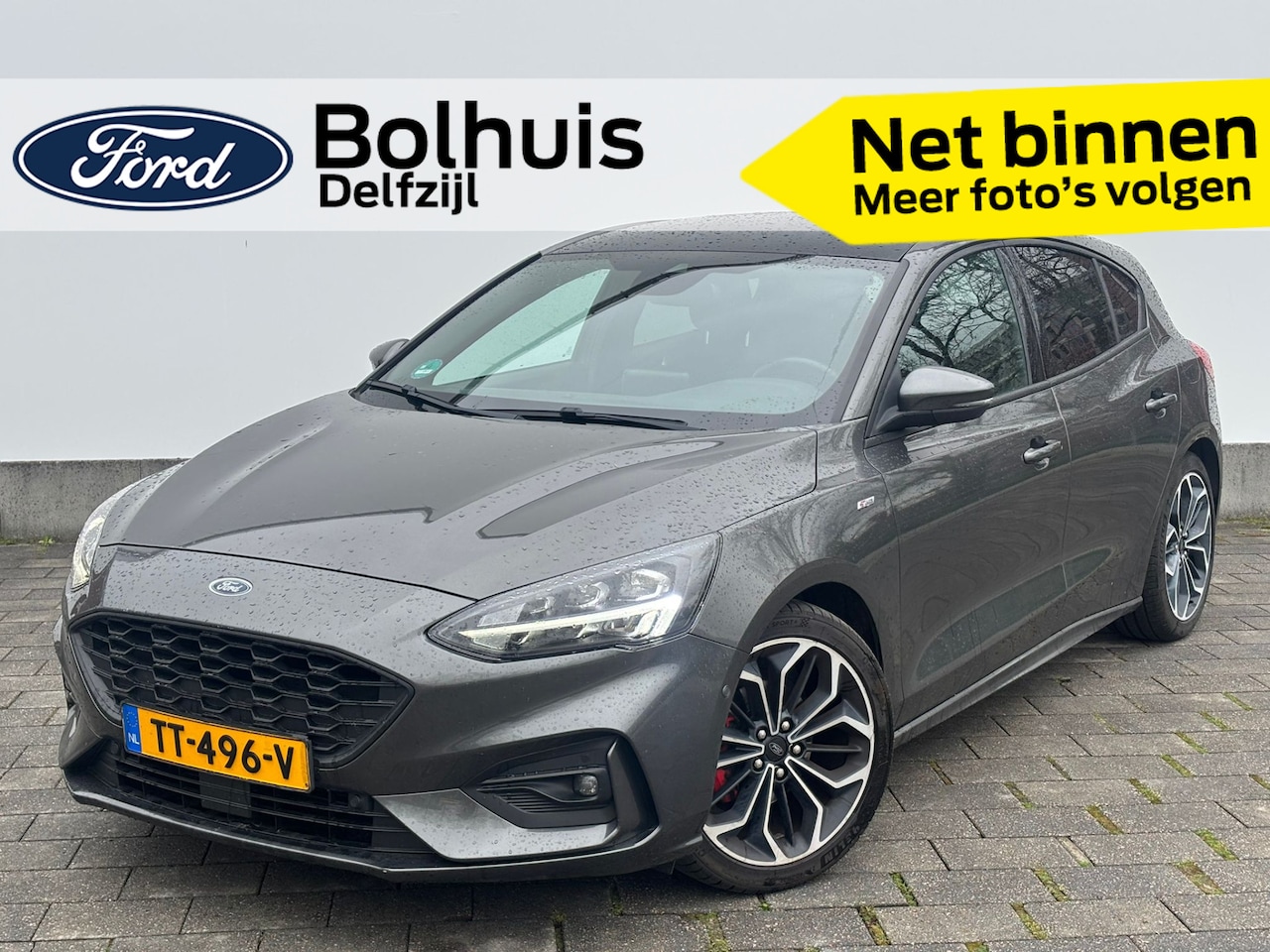 Ford Focus - EcoBoost ST Line Business | LED | Panodak | 18-inch | Winterpack | Adapt. Cruise | Keyless - AutoWereld.nl