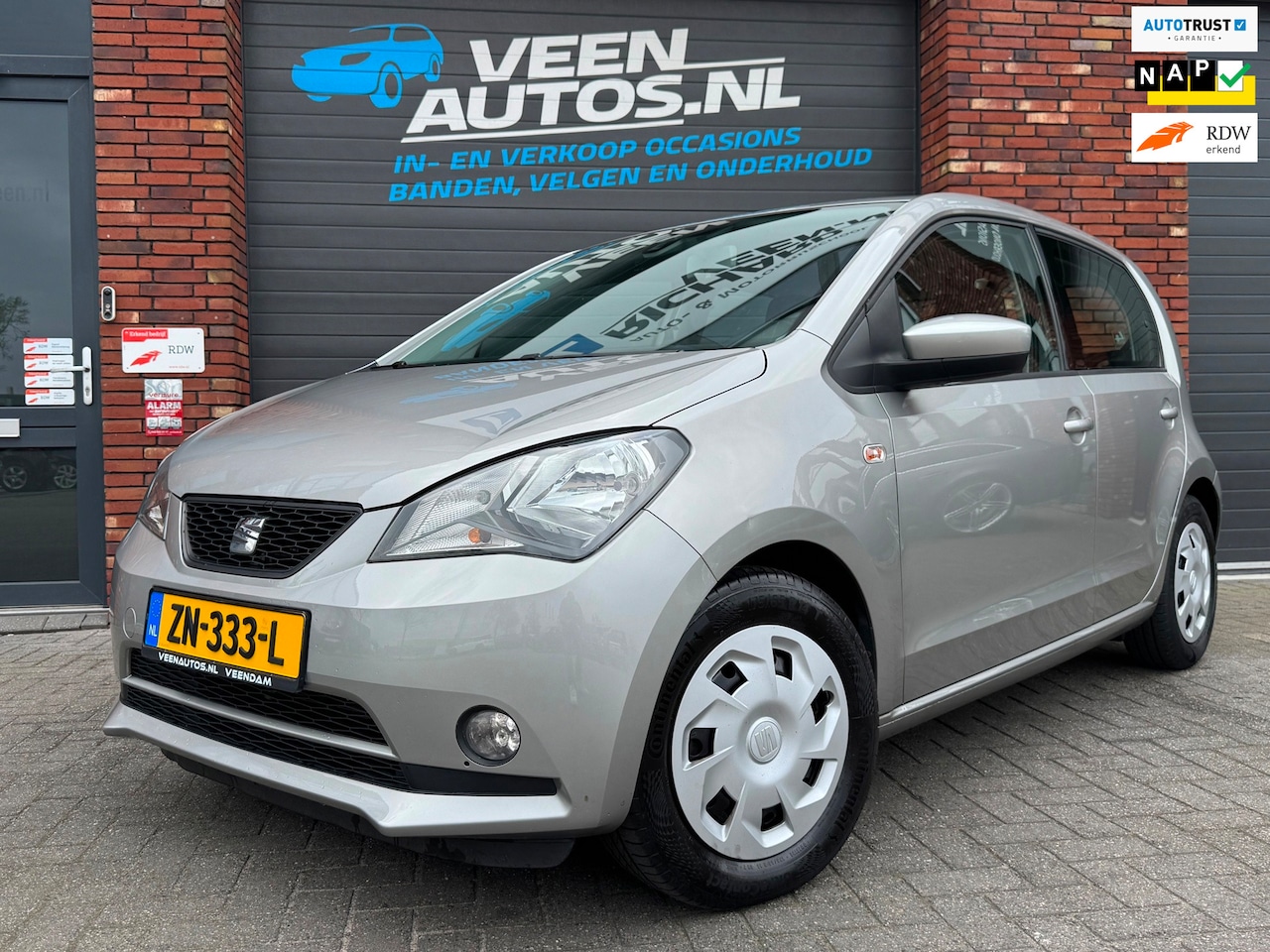 SEAT Mii - 1.0 Style Intense Airco Cruise 1e Eigenaar 5 Deurs NAP!! - AutoWereld.nl