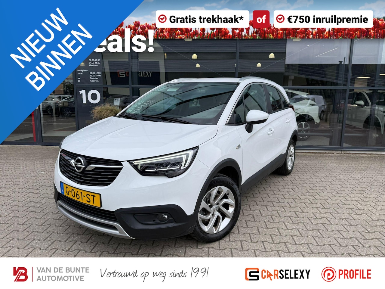 Opel Crossland X - 1.2 Turbo Innovation *Navigatie & Lane Assist* - AutoWereld.nl