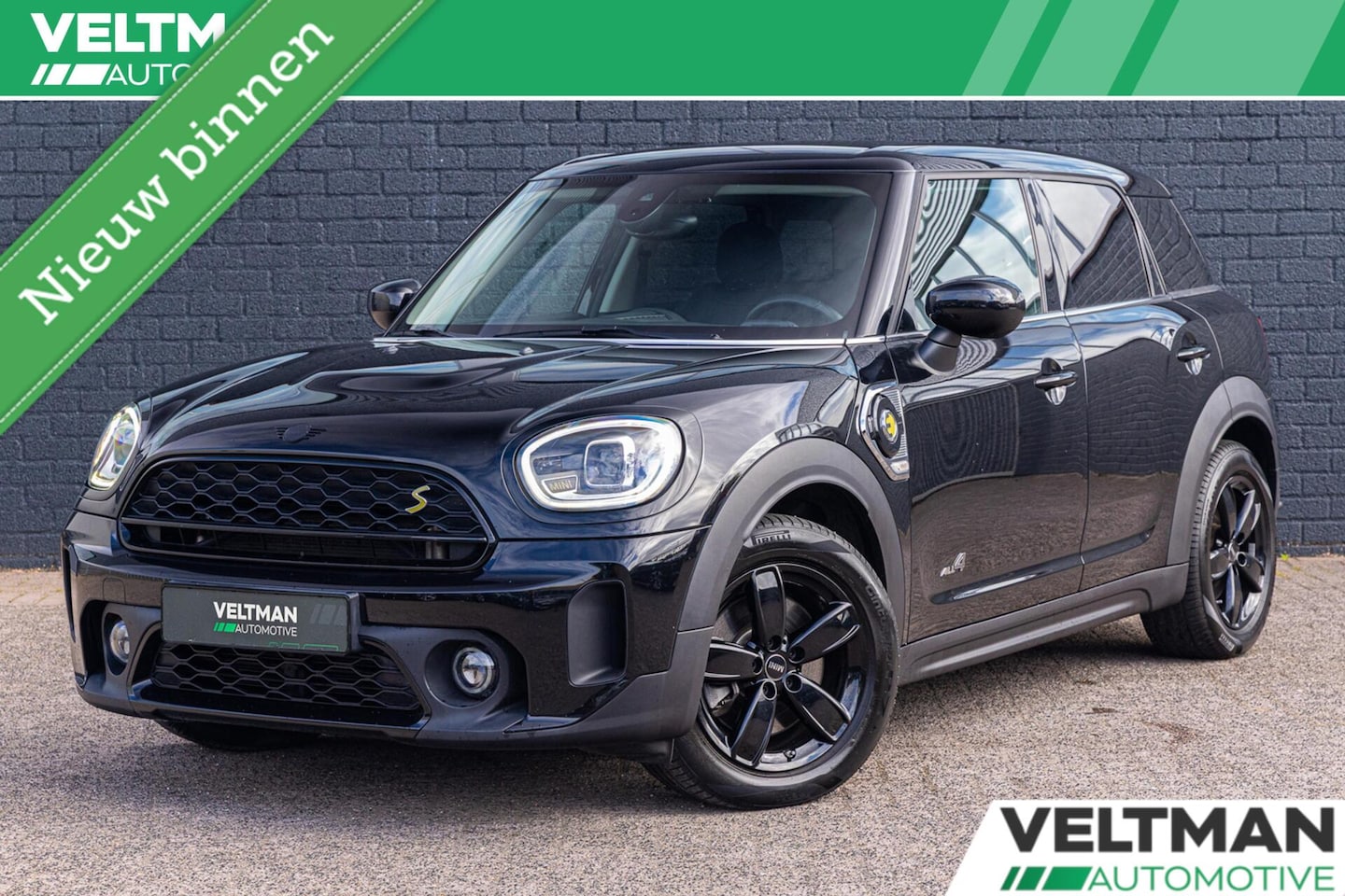 MINI Countryman - 1.5 Cooper SE ALL4 LEDER CRUISE CARPLAY LED - AutoWereld.nl