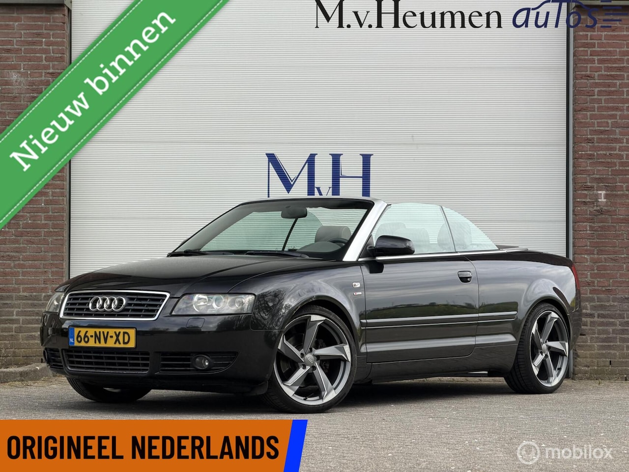 Audi A4 Cabriolet - 3.0 V6 Pro Line 19'' Stoelverwarming Sportuitlaat - AutoWereld.nl