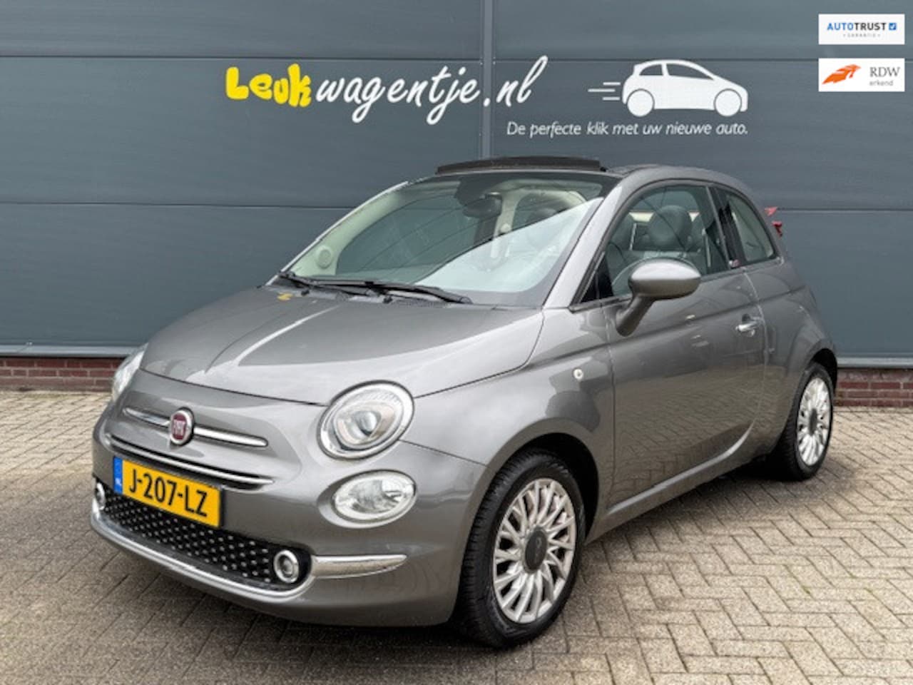 Fiat 500 C - 0.9 TwinAir Rock *climate control *cabrio - AutoWereld.nl