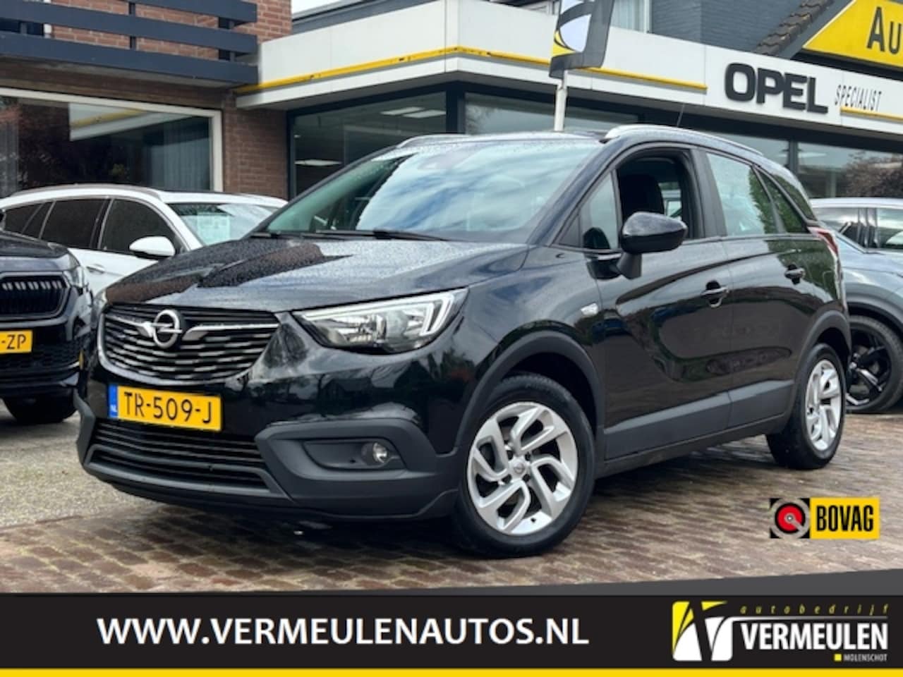 Opel Crossland X - 1.2 82PK Online Edition + 16"/ Airco/ Cruise/ Navi/ CarPlay/ Winterpakket/ Trekhaak/ NL au - AutoWereld.nl