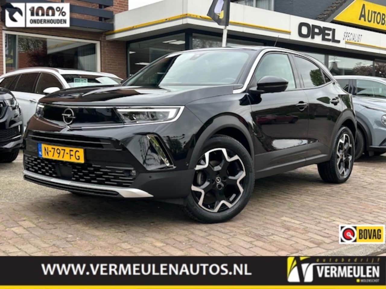 Opel Mokka - 1.2T 130PK Ultimate + 18''/ Navi/ Clima/ Cruise/ Camera/ Winterpakket/ Full-LED/ NL auto - AutoWereld.nl