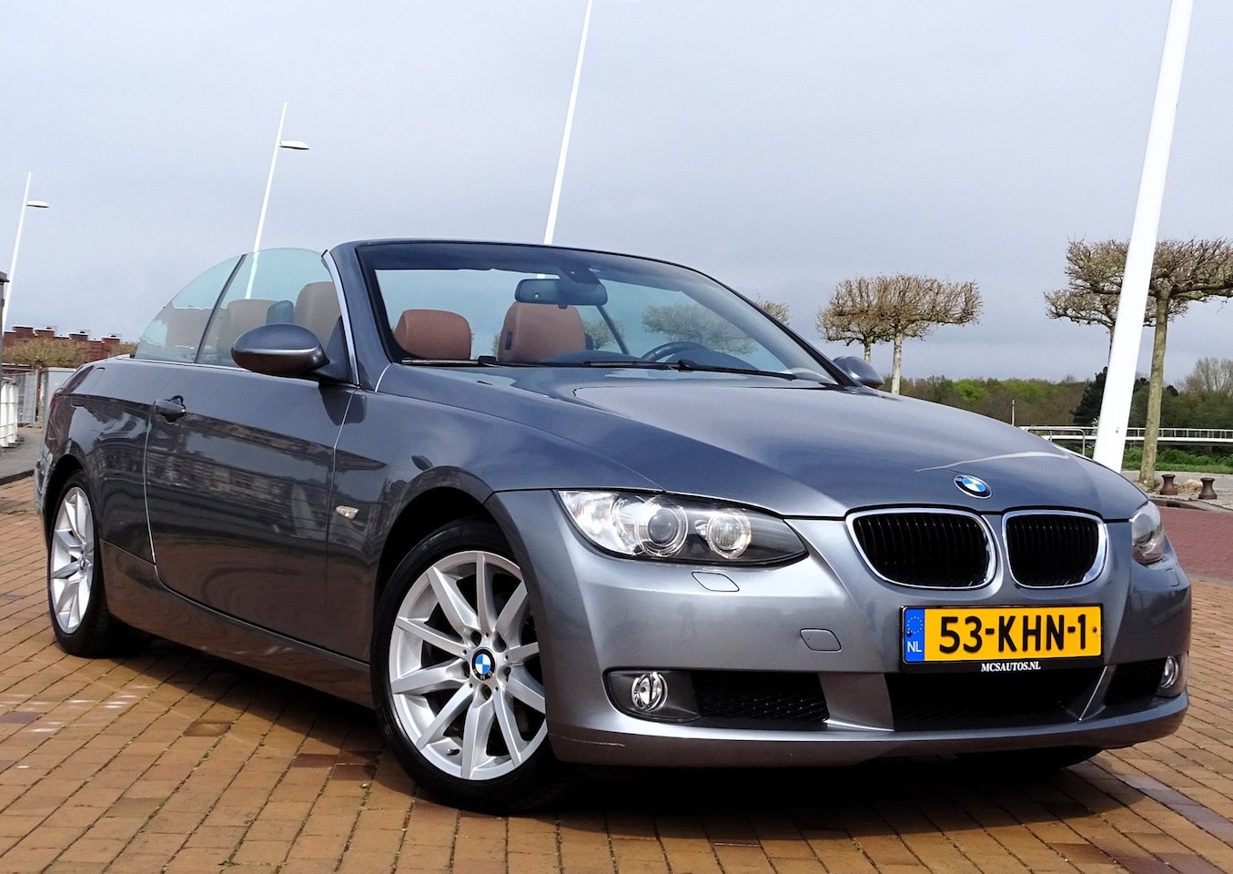 BMW 3-serie Cabrio - 320i High Exe Aut Leer Navi Xenon NL auto - AutoWereld.nl