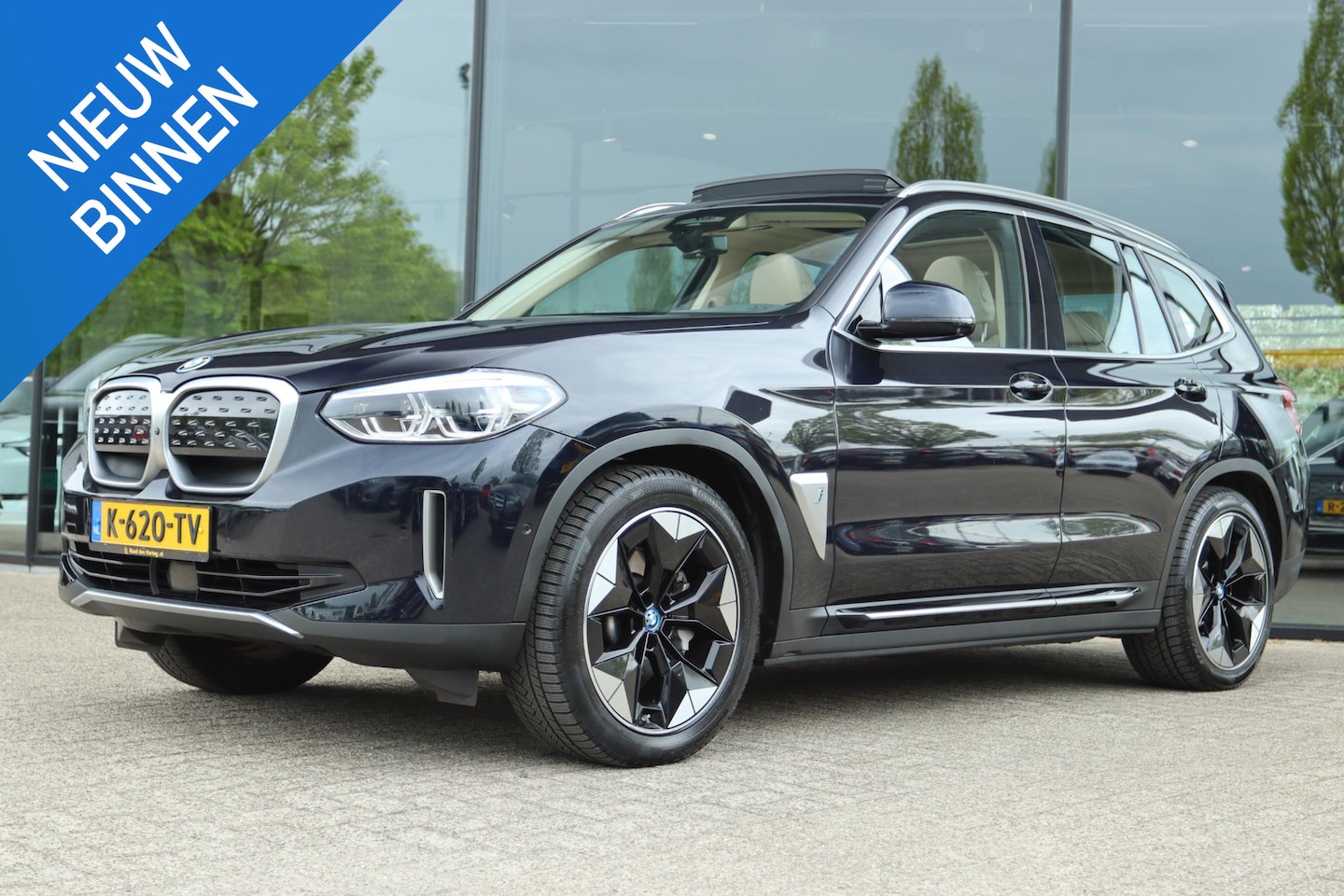 BMW iX3 - HIGH EXECUTIVE 80 KWH SOH 97% | PANO | TREKHAAK | HUD | LEDER | HARMAN/KARDON | 360 CAMERA - AutoWereld.nl