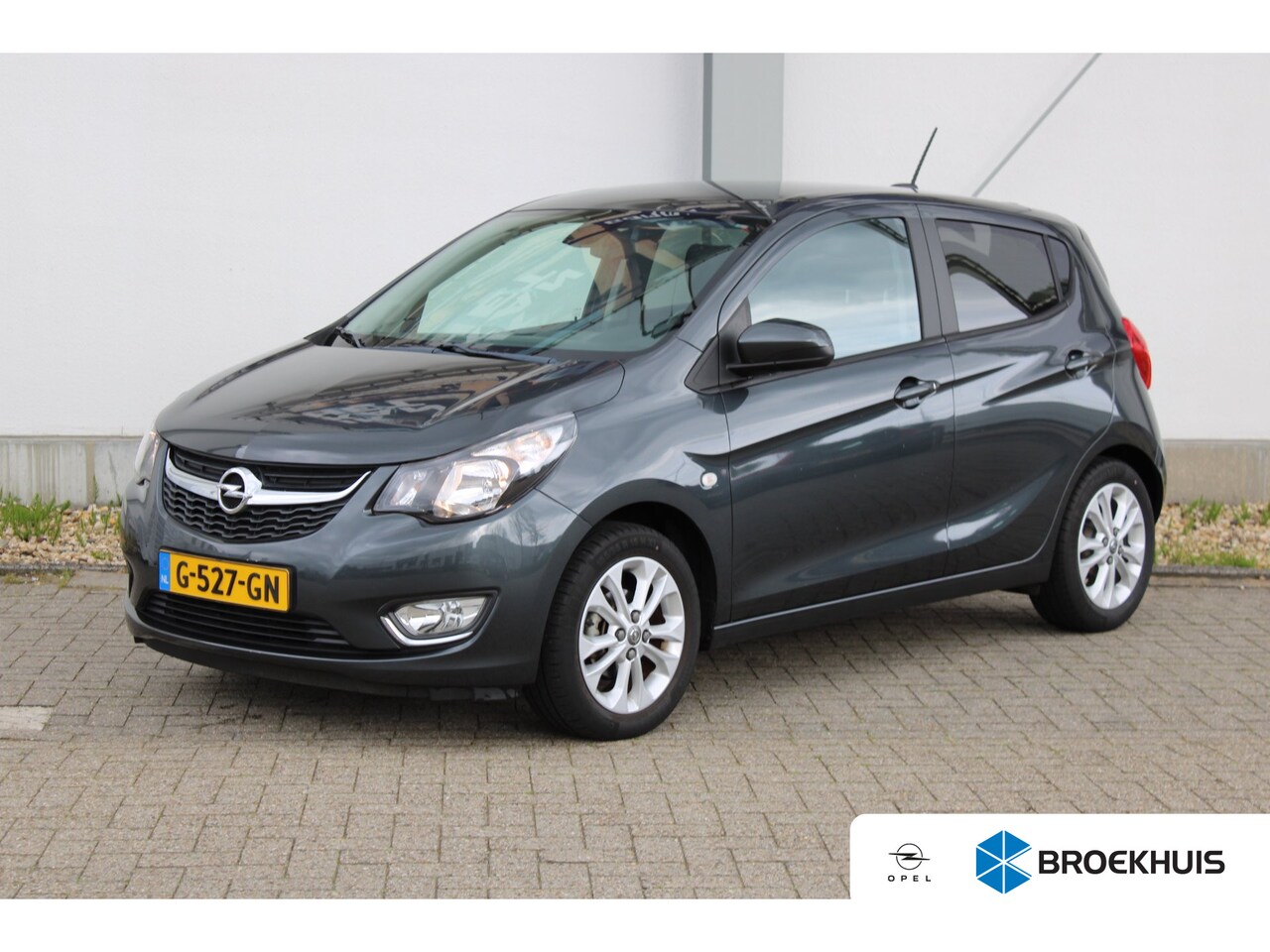 Opel Karl - 1.0 ecoFLEX Innovation LAGE KMSTAND!! / Navigatie / LEDER / Parkeersensoren / Stuur -en St - AutoWereld.nl