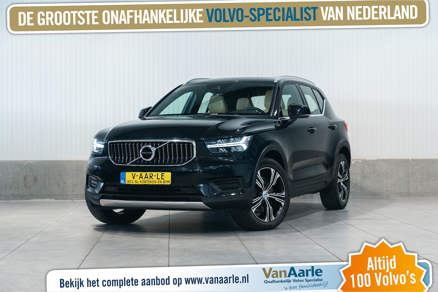 Volvo XC40 - T5 Aut. Plug-in Hybrid Ultimate Bright Leder Parkeercamera 262pk - AutoWereld.nl