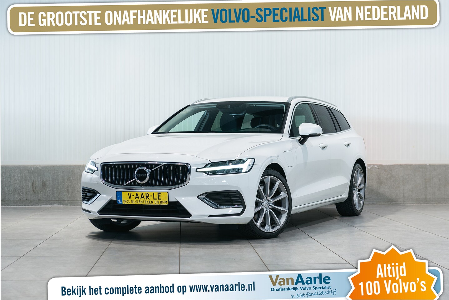 Volvo V60 - T6 Aut. Plug-in Hybrid Inscription ACC 340pk - AutoWereld.nl
