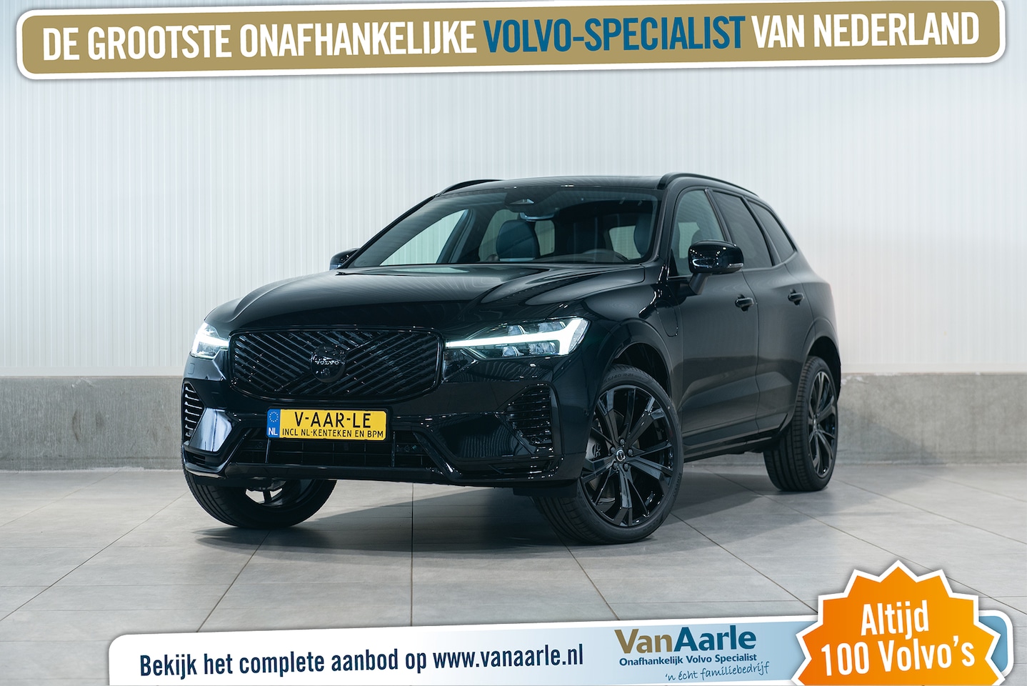 Volvo XC60 - T6 Aut. Ultra Black Edition ACC Luchtvering 360camera Stoelverwarming 405pk - AutoWereld.nl