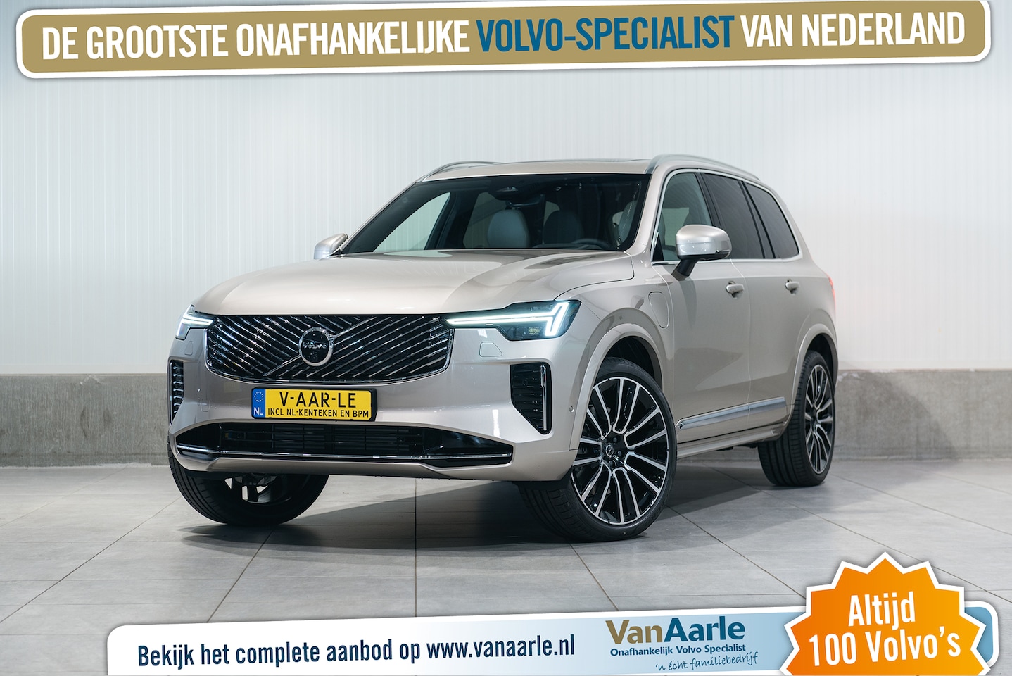Volvo XC90 - T8 Aut. Ultra Bright Executive ACC Luchtvering Trekhaak 360camera 455pk - AutoWereld.nl