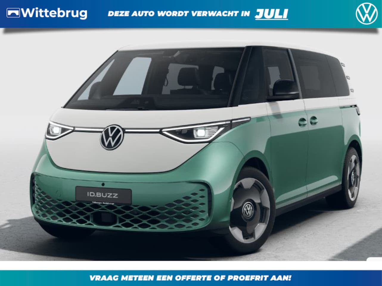 Volkswagen ID. Buzz - Pro Bulli Limited 86 kWh LWB 7p. - AutoWereld.nl