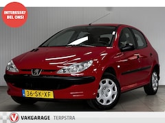 Peugeot 206 - 1.4 One-line/ D-Riem Verv. 140000KM/ Radio-CD/ Elek.Pakket/ Stuurbekr/ Airbags