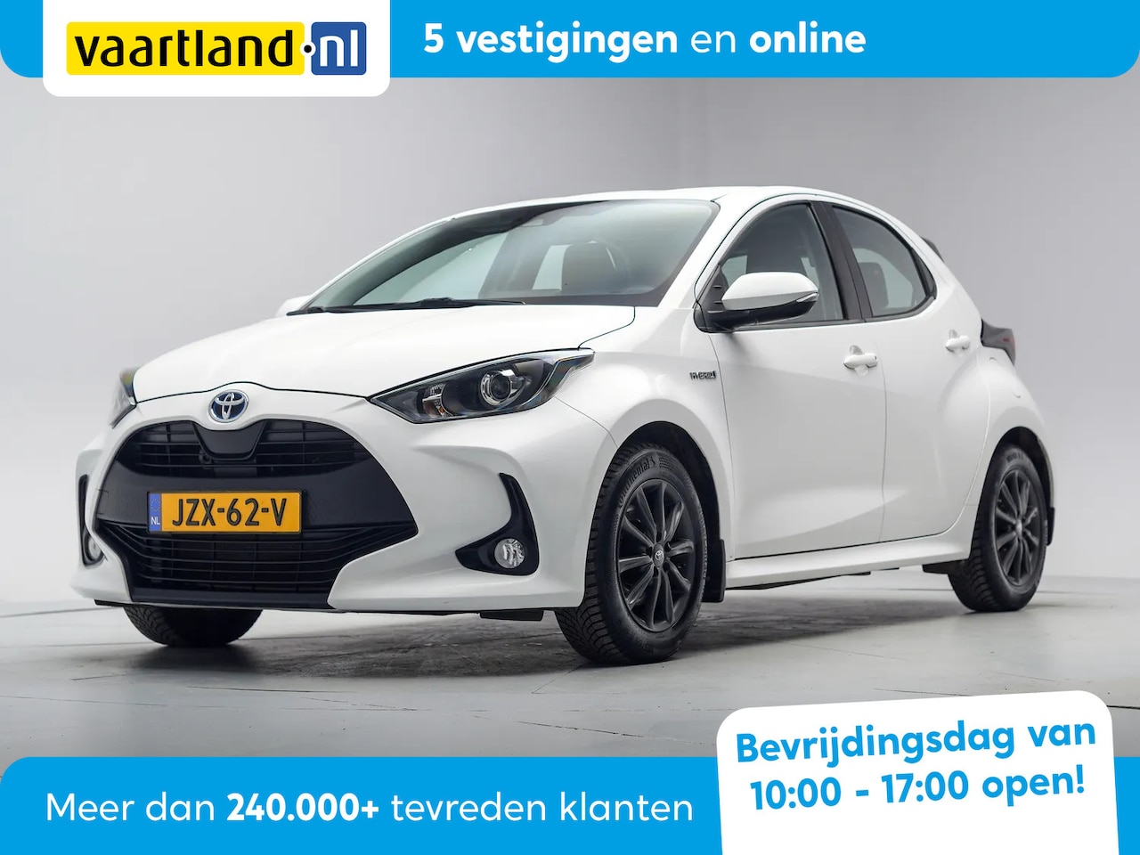 Toyota Yaris - 1.5 Hybrid Dynamic Aut. [ Navi Adapt.cruise Stoel-en stuurverwarming Camera ] - AutoWereld.nl