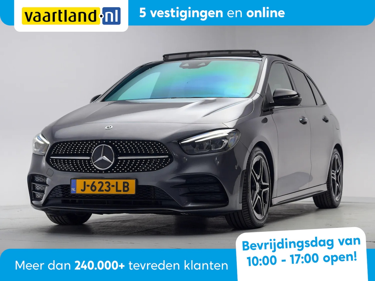 Mercedes-Benz B-klasse - 220 AMG Line Night Aut. [ Panorama LED Navi Camera Sfeer Carplay ] - AutoWereld.nl