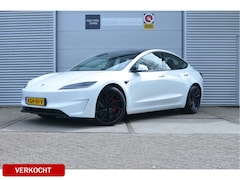 Tesla Model 3 - Performance AWD 78 kWh Highland, Enhanced AutoPilot4.0 (twv 3.800, -), FSD 49, - p/mnd