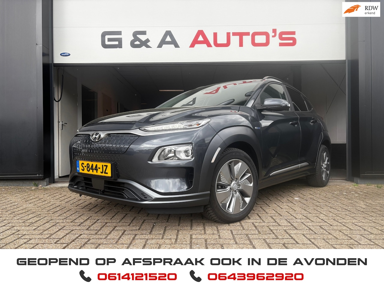 Hyundai Kona Electric - EV Comfort 136PK aut. 2021/ Navi / Cruise / Carplay / Camera / Dealer Onderhouden - AutoWereld.nl