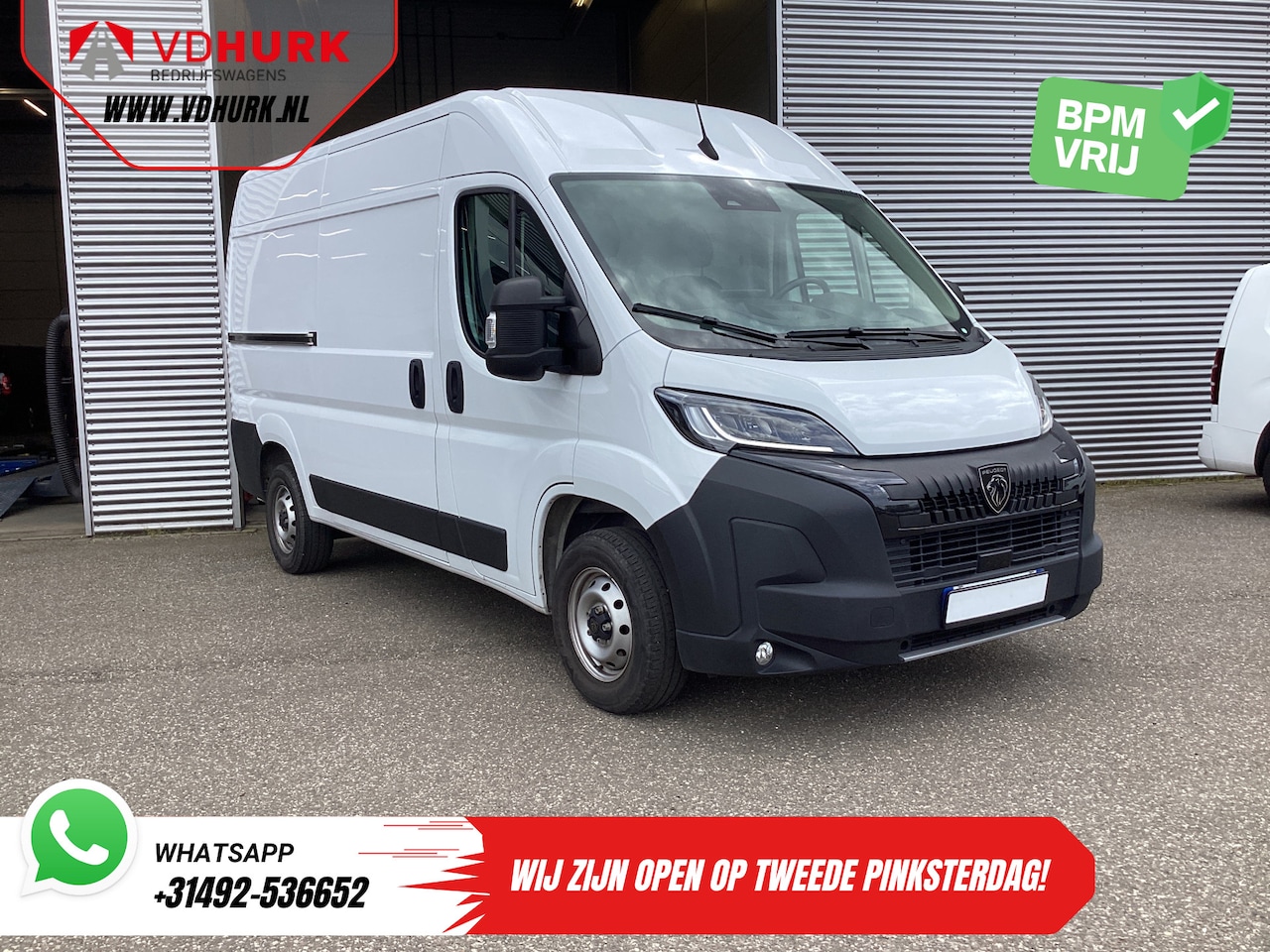 Peugeot Boxer - 2.2 HDi L2H2 LED/ Carplay/ Climate/ Navi/ Camera/ Cruise/ PDC - AutoWereld.nl