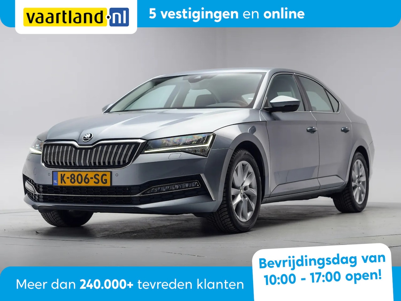 Skoda Superb - 1.4 TSI iV Business Edition Plus Aut. [ Navi Trekhaak Apple / Android Stolverwarming Adapt - AutoWereld.nl
