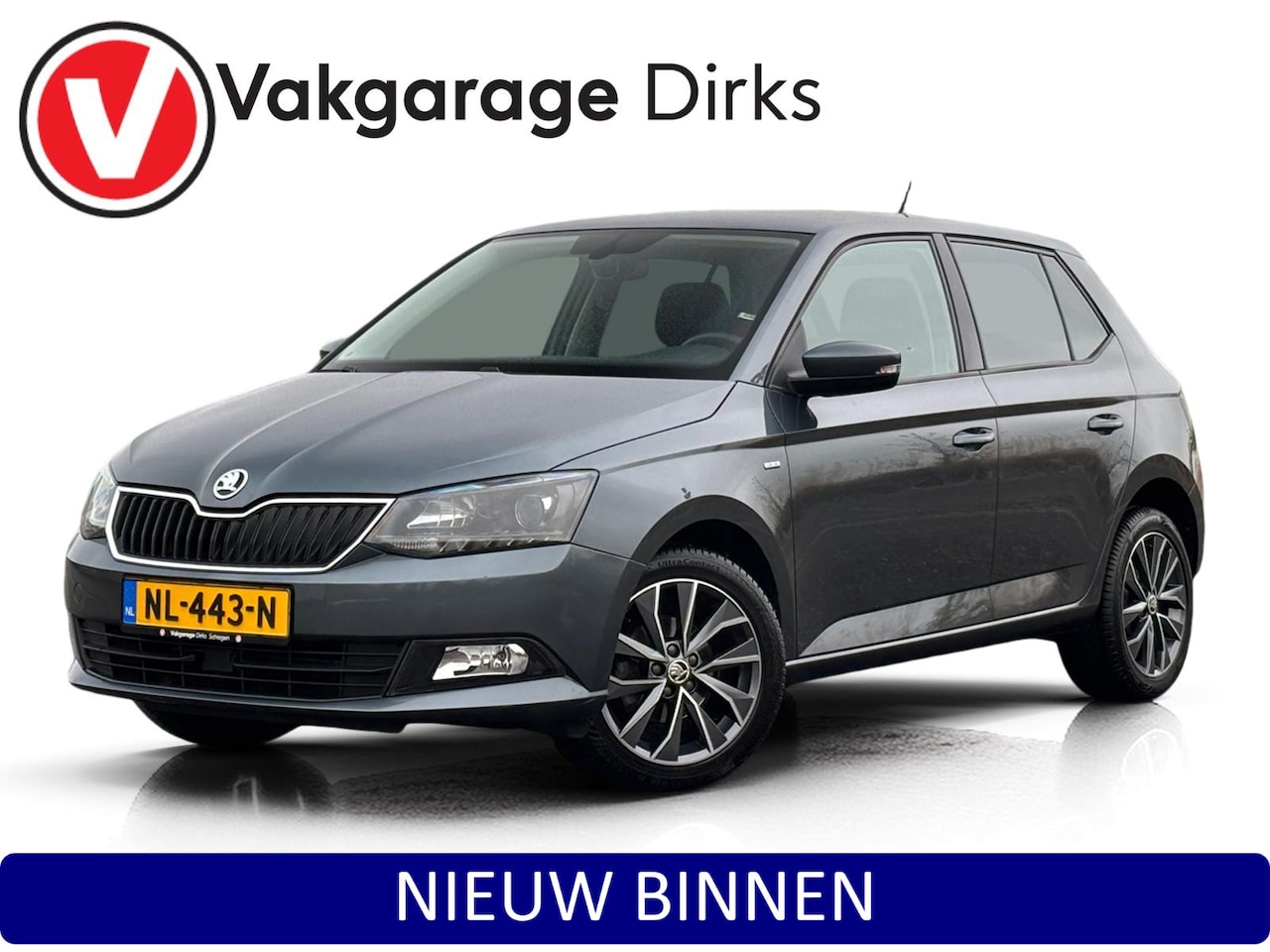 Skoda Fabia - 1.2 TSI Drive ✅ Navi ✅ Clima ✅ Cruise - AutoWereld.nl
