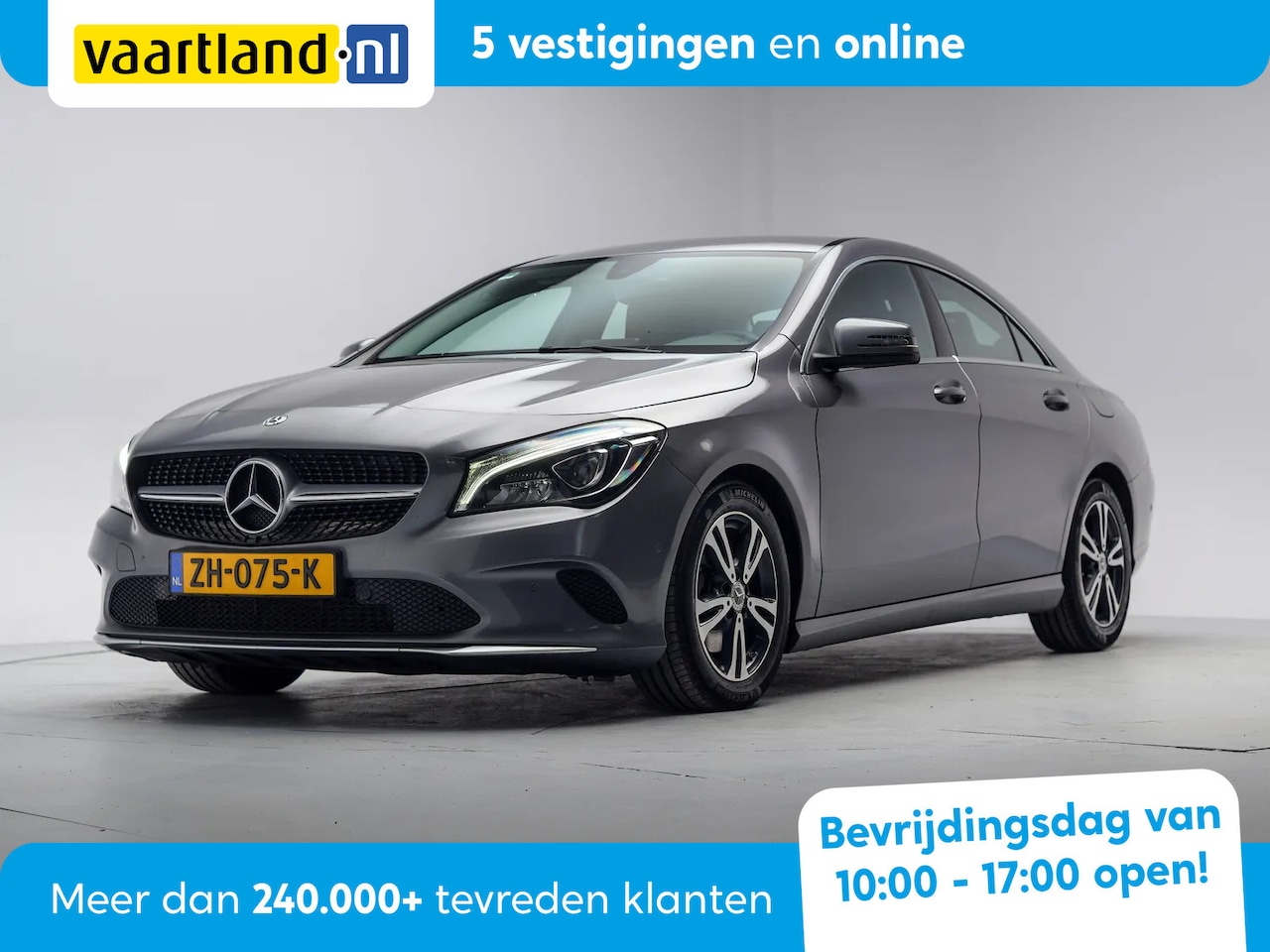 Mercedes-Benz CLA-Klasse - 180 Ambition Aut. [ LED Camera Sportstoelen Navi ] - AutoWereld.nl