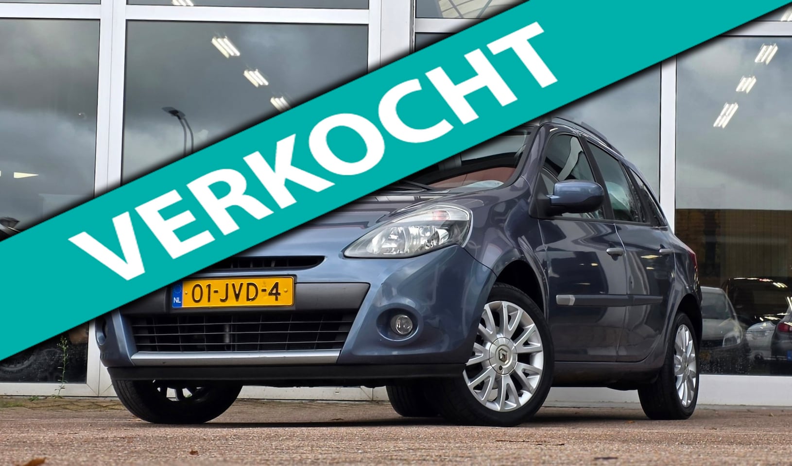 Renault Clio Estate - 1.6i 16V Dynamique Automaat 2e Eigenaar CruiseControl Navi - AutoWereld.nl