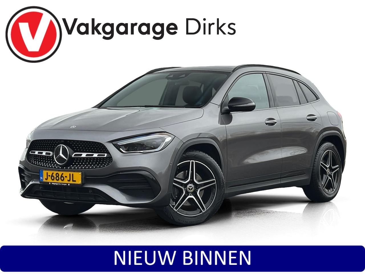 Mercedes-Benz GLA-Klasse - 200 AMG Business Solution + ✅ Pano ✅ Matrix ✅ Widescreen - AutoWereld.nl
