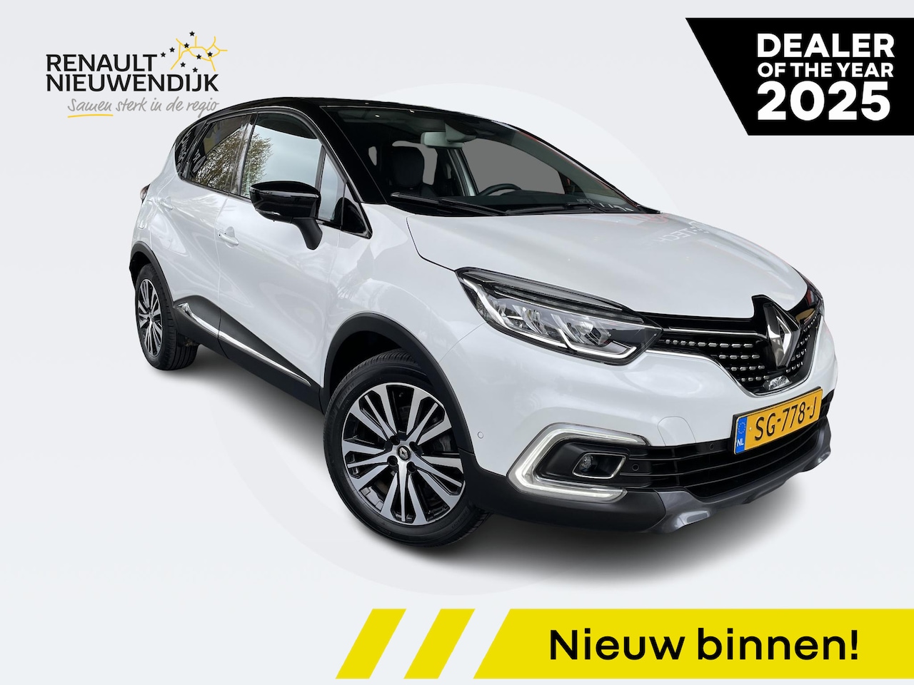 Renault Captur - 1.2 TCe Initiale Paris / AUTOMAAT / ZEER COMPLEET / NAVI / CLIMATE CONTROL / PDC + CAMERA - AutoWereld.nl