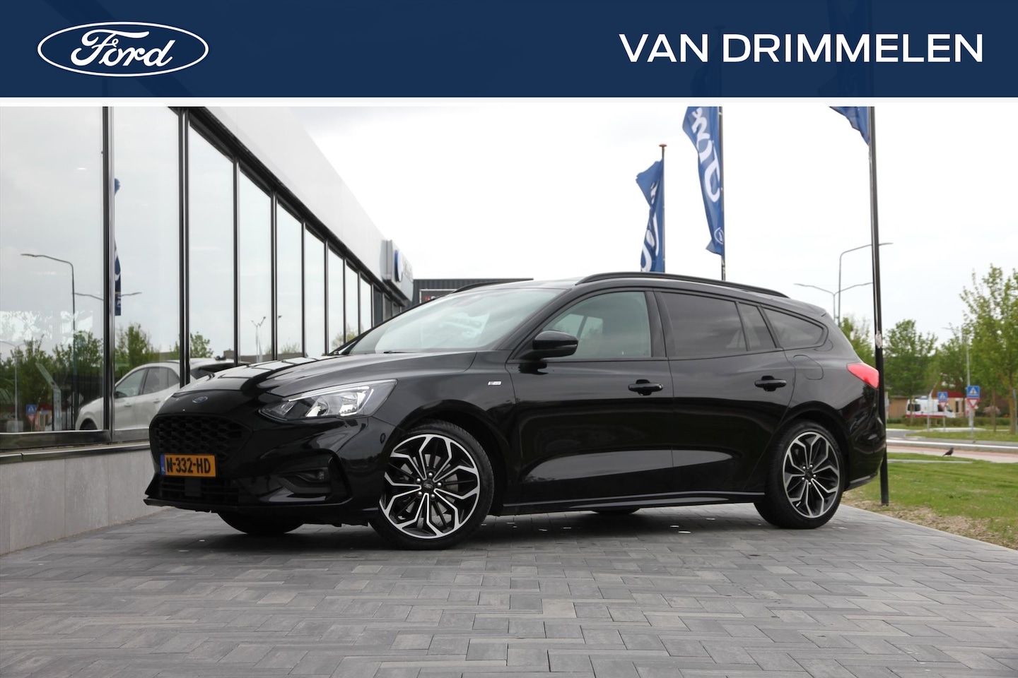 Ford Focus Wagon - 1.0 EcoBoost 125pk Automaat ST-Line Business | Winter Pack | Privacy Glass | Rijklaar! - AutoWereld.nl