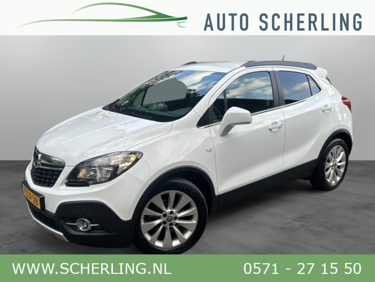 Opel Mokka - 1.4 Turbo 140pk Cosmo 17" LMV, Trekhaak, PDC, NL-auto - AutoWereld.nl