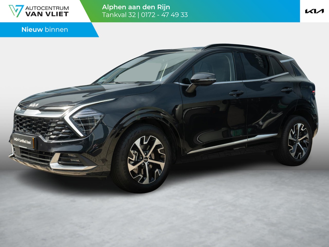 Kia Sportage - 1.6 T-GDi Hybrid DynamicPlusLine | Navigatie | Stoel en stuurverwarming | Schuifkanteldak - AutoWereld.nl