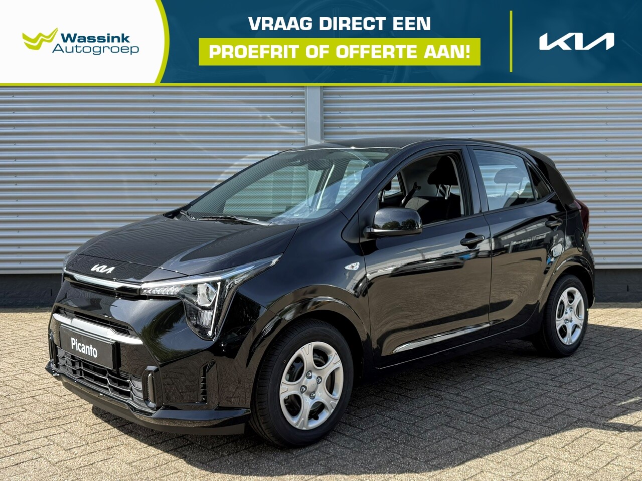 Kia Picanto - 1.0 DPi 68pk 4-zits DynamicLine | Navigatie | Camera | Airco | Cruise Control | - AutoWereld.nl
