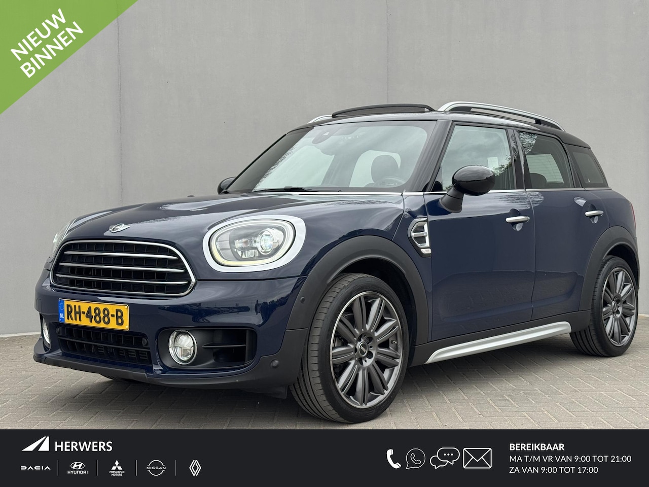 MINI Countryman - Mini 1.5 Cooper Chili / Dealer onderhouden / Glazen schuif- en kanteldak /  Stoelverwarmin - AutoWereld.nl