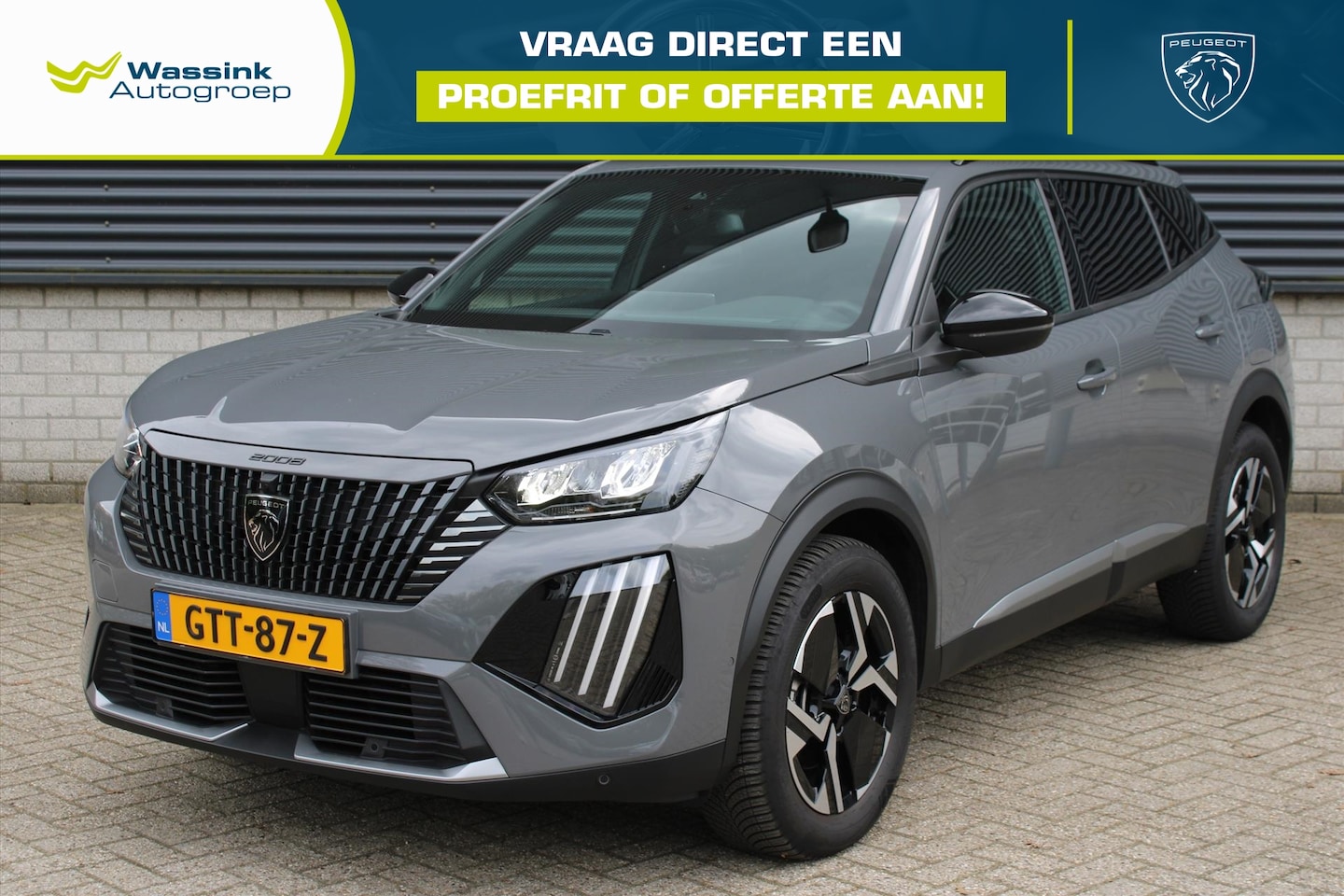 Peugeot 2008 - 1.2 Hybrid 145pk e-DCS6 Allure | Parkeercamera voor&achter | Navigatie | Keyless Entry | A - AutoWereld.nl
